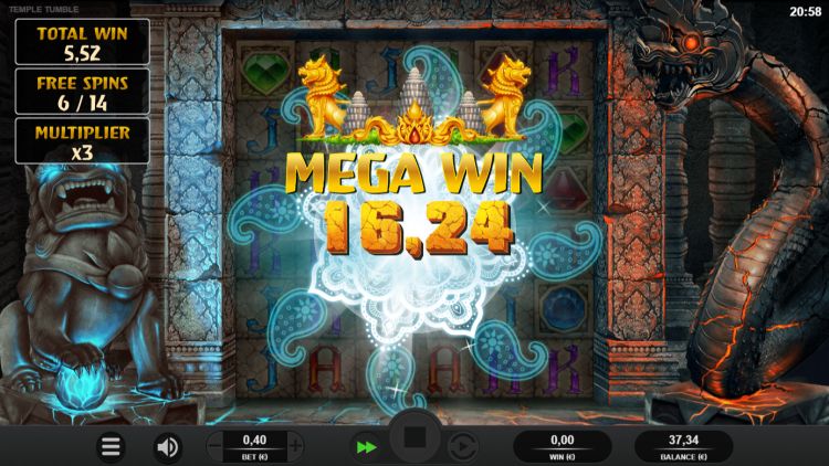 Temple tumble megaways free play