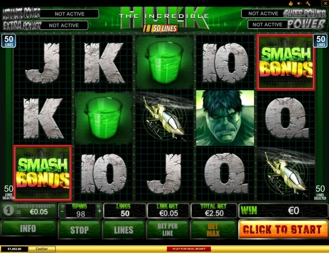 Hulk Slot Game