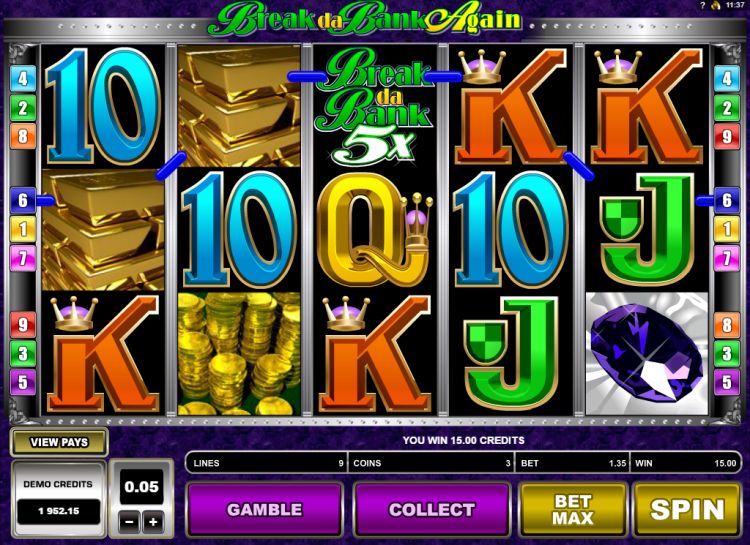 Break da bank again slot machine online microgaming without video